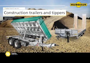 Sklápěcí přívěsy Humbaur HTK 754020