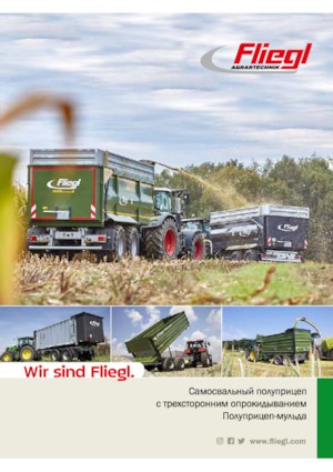 Sklápěcí přívěsy Fliegl EDK 40