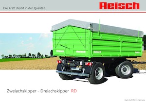 Sklápěcí přívěsy Reisch RD-150
