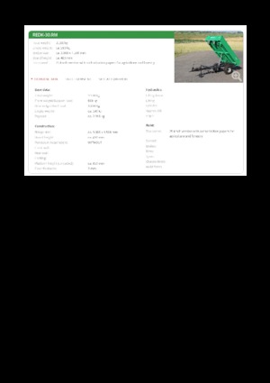 Sklápěcí přívěsy Reisch REDK-30.RM