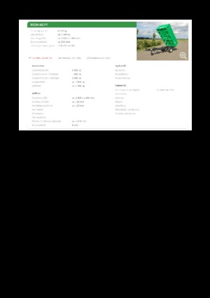 Sklápěcí přívěsy Reisch REDK-60.PF