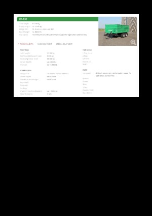 Sklápěcí přívěsy Reisch RT-130