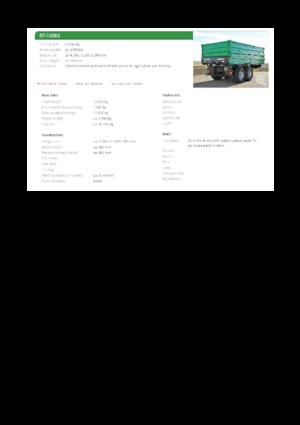 Sklápěcí přívěsy Reisch RT-130KS