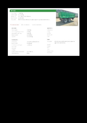 Sklápěcí přívěsy Reisch RT-140