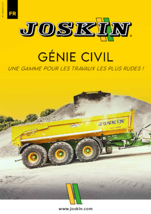 Sklápěcí přívěsy Joskin TRANS-KTP 24/54