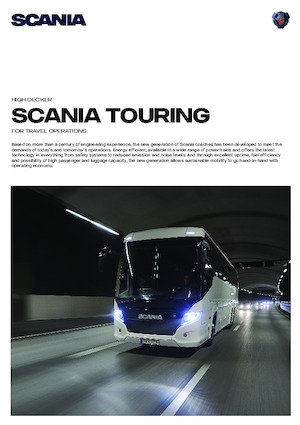 Dálkové autobusy Scania Touring