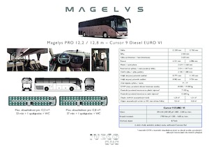 Dálkové autobusy Iveco Magelys Pro - 12,2 m
