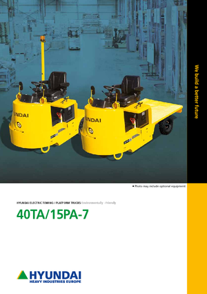 Polní tahače Hyundai 15 PA 7