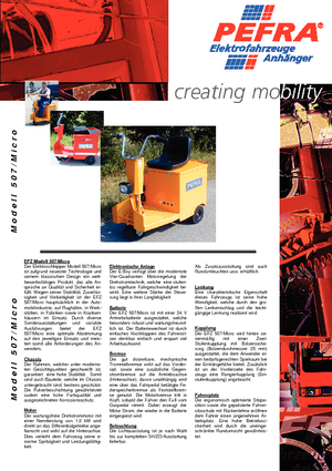 Polní tahače PEFRA 507