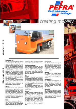 Polní tahače PEFRA 610/1400