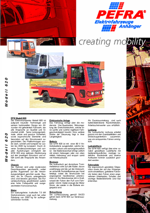 Polní tahače PEFRA 625