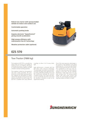 Polní tahače Jungheinrich EZS 570