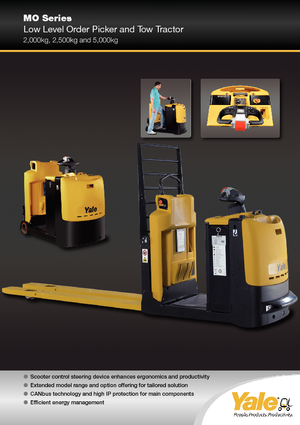 Polní tahače Yale MO50T