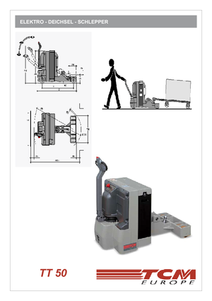 Polní tahače TCM TT 50