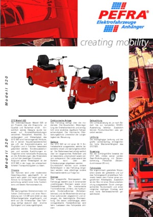 Polní tahače PEFRA 520/2.5