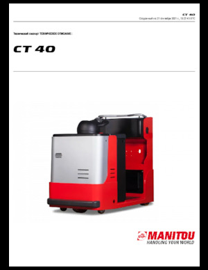 Polní tahače Manitou CT 40