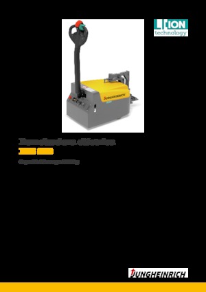 Polní tahače Jungheinrich EZS 010