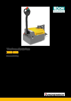 Polní tahače Jungheinrich EZS 010