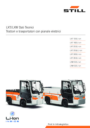 Polní tahače Still LXW 30