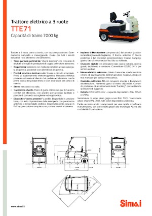 Polní tahače Simai TTE 71