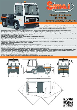 Polní tahače Simai TE 250 RR