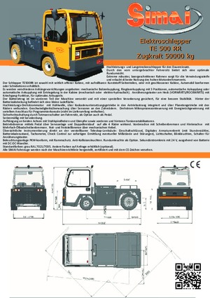 Polní tahače Simai TE 500 RR