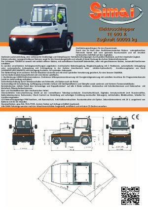 Polní tahače Simai TE 600 R