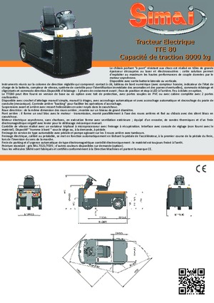 Polní tahače Simai TTE 80 ac