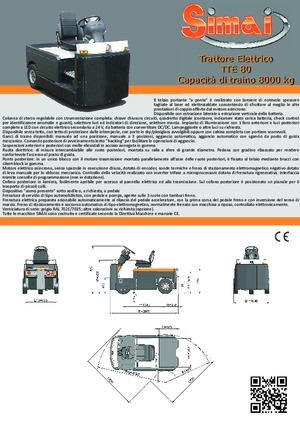 Polní tahače Simai TTE 80 ac