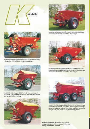 Rozmetadla průmyslových hnojiv Bredal K 105 LB