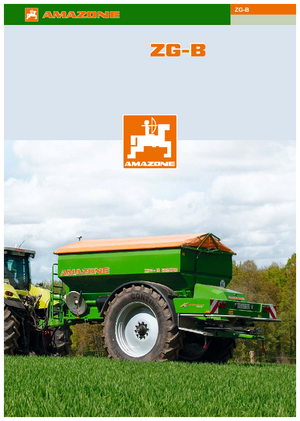 Rozmetadla průmyslových hnojiv Amazone ZG-B 8200 Ultra Hydro