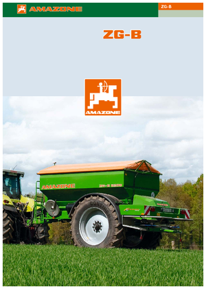 Rozmetadla průmyslových hnojiv Amazone ZG-B 8200 Ultra Hydro