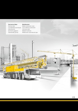 Věžové trolejové autojeřáby se spodní otočí Liebherr MK 88