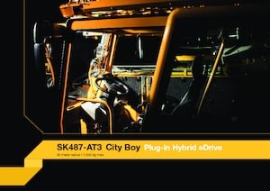 Věžové trolejové autojeřáby se spodní otočí Spierings SK487-AT3