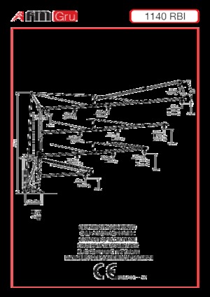 Věžové trolejové jeřáby se spodní otočí FM-Gru 1140 RBI
