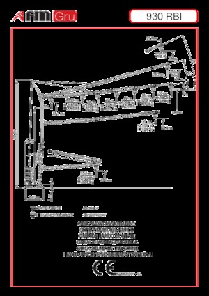 Věžové trolejové jeřáby se spodní otočí FM-Gru 930 RBI