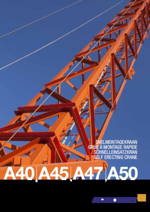 Věžové trolejové jeřáby se spodní otočí Arcomet A 40