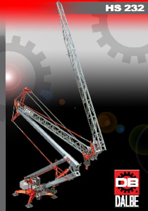 Věžové trolejové jeřáby se spodní otočí Gru Dalbe HS 232