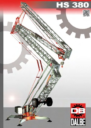 Věžové trolejové jeřáby se spodní otočí Gru Dalbe HS 380 Marilyn