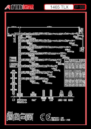 Věžové trolejové jeřáby s horní otočí FM-Gru 1465 TLX P8