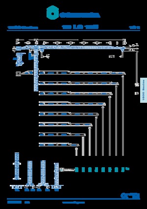 Věžové trolejové jeřáby s horní otočí Comansa 16LC185