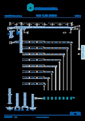 Věžové trolejové jeřáby s horní otočí Comansa 16LC220