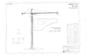 Věžové trolejové jeřáby s horní otočí Kroll K-4000