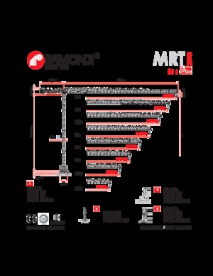 Věžové trolejové jeřáby s horní otočí Raimondi MRT159