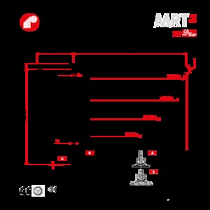 Věžové trolejové jeřáby s horní otočí Raimondi MRT36