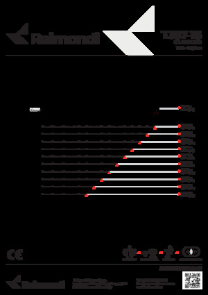 Věžové trolejové jeřáby s horní otočí Raimondi T357