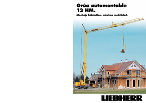 Věžové trolejové jeřáby se spodní otočí Liebherr 13 HM