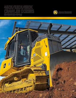 Pásové buldozery John Deere Construction 550K