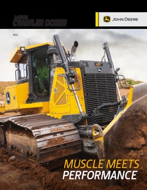 Pásové buldozery John Deere Construction 850L XLT