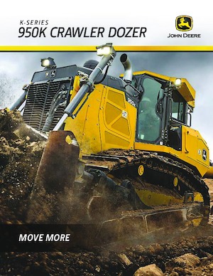 Pásové buldozery John Deere Construction 950K
